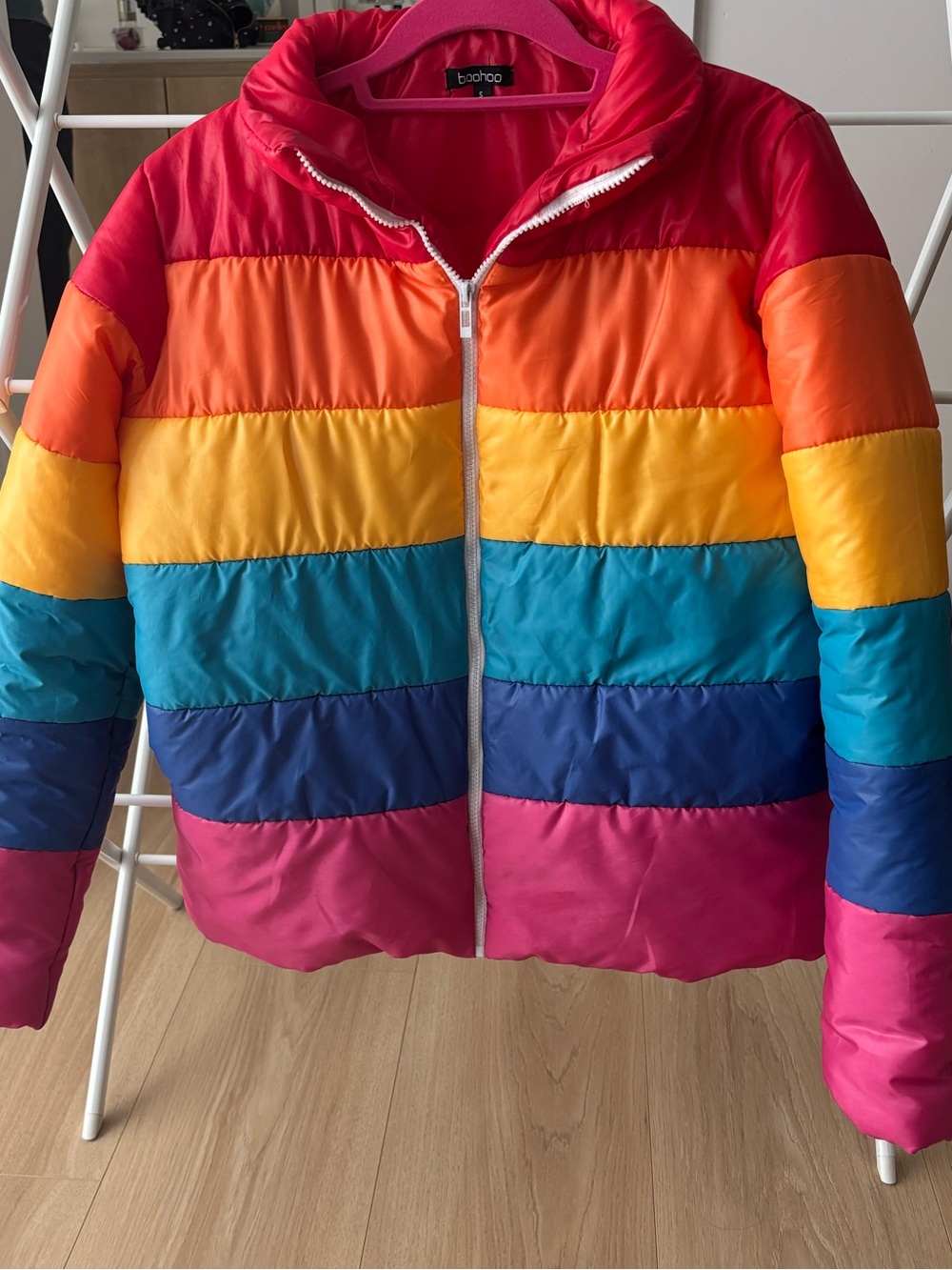 Rainbow Puffer Jacket